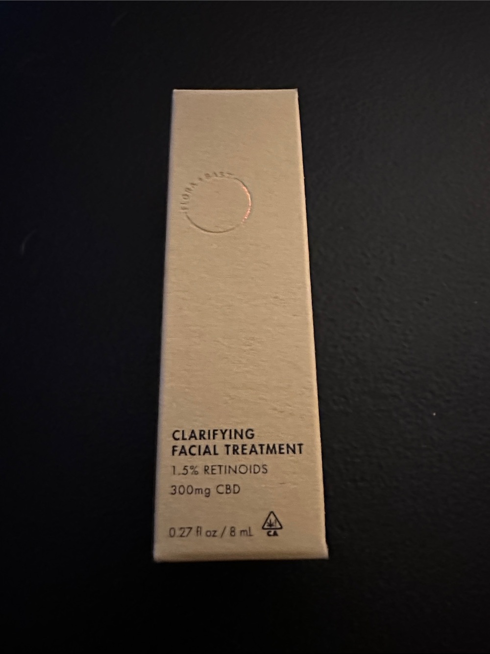 Flora & Bast Clarifying Facial Treatment 1.5% retinoids 8ml/.27 oz New in box